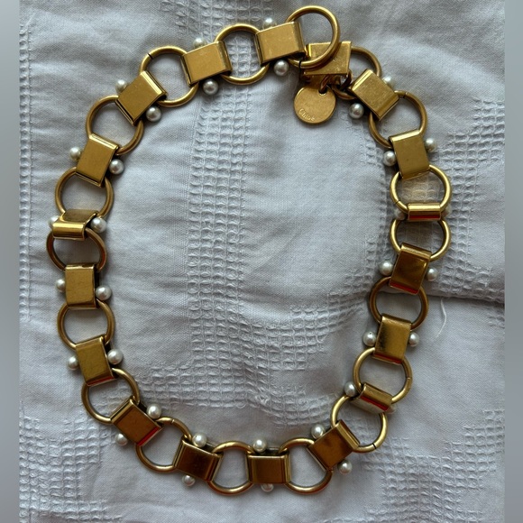 Chloe gold chain choker necklace - Picture 2 of 6